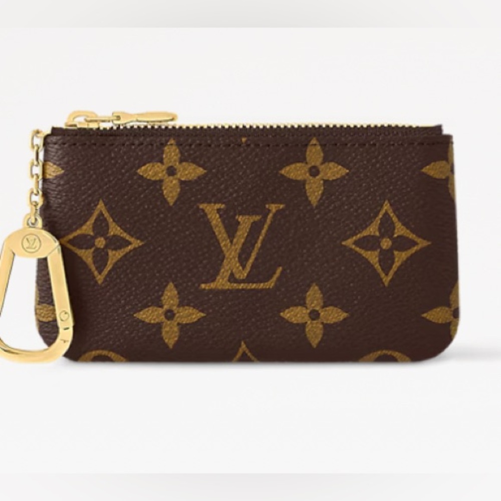 Monogram Louis Vuitton Key Pouch with box